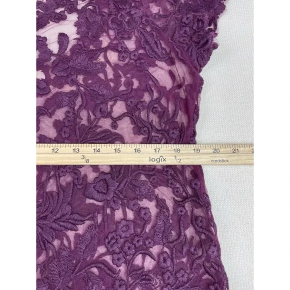 New Candela Blouse Floral Embroidered Mesh Sheer Fairy Romantic Victorian Size L - Picture 7 of 13